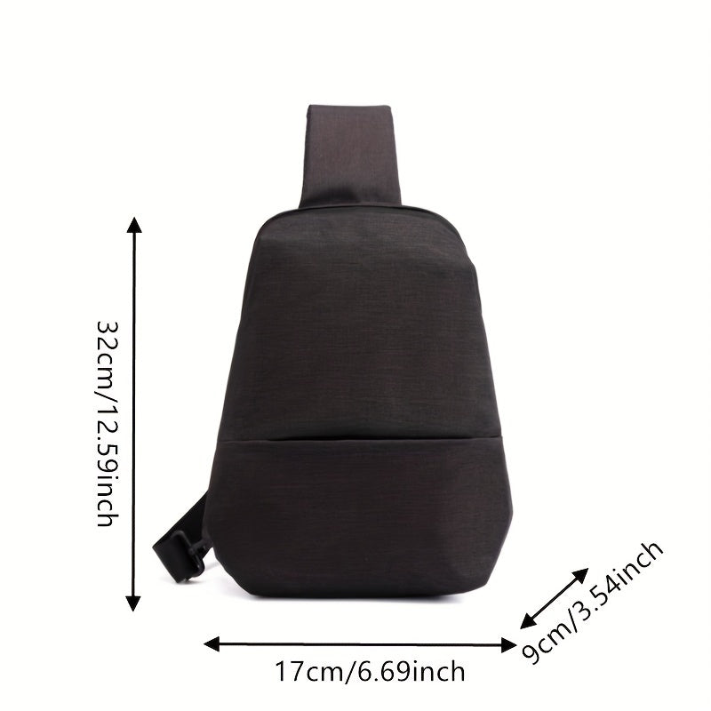 Large Capacity Crossbody Sling Bag Heavy Duty Chest Shoulder Bag