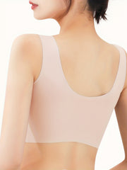 2pcs Lace Wireless Bras Soft & Comfy Tank Bra