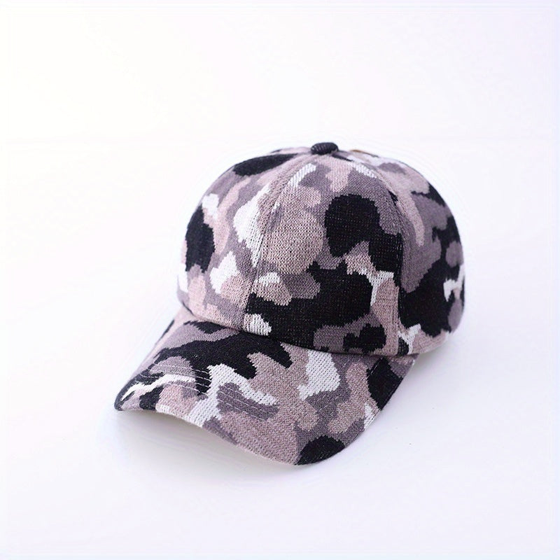 Vintage Camouflage Baseball Cap Hip Hop Sports Hat