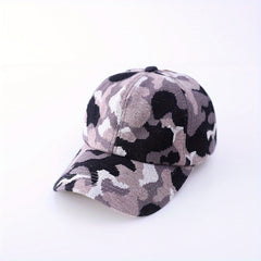 Vintage Camouflage Baseball Cap Hip Hop Sports Hat