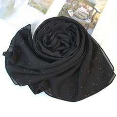 Chiffon Hijab Boho Turban Bandana Lightweight Sunscreen Wrap