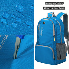 Ultralight Foldable Backpack for Camping Waterproof Portable Large Capacity
