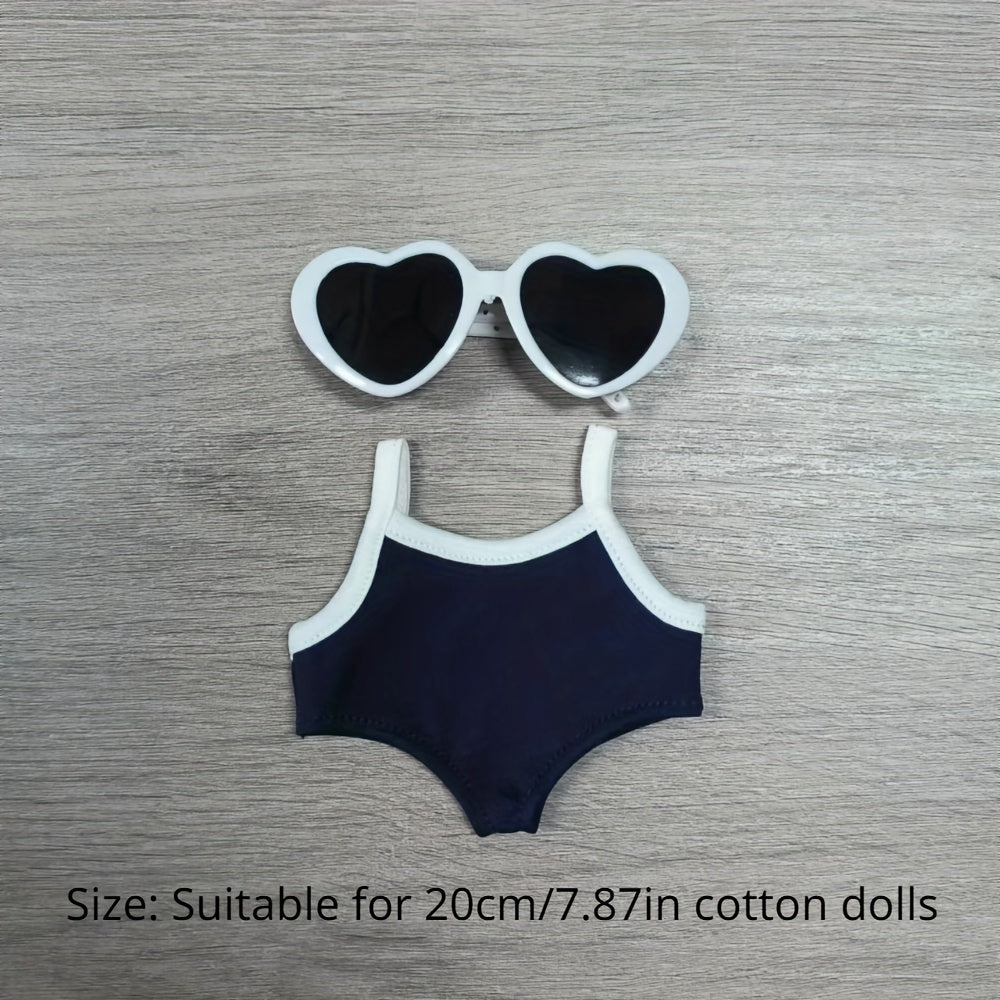 Small Sling Swimsuit for Dolls - Summer Clothes