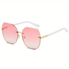 Ombre Rimless Sunglasses UV400 Sun Shades