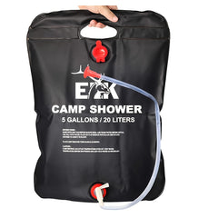 Portable Solar Shower Bag 20L Outdoor Hot Water Bag