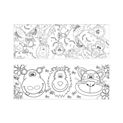 Jungle Colouring Mug for Creative Fun