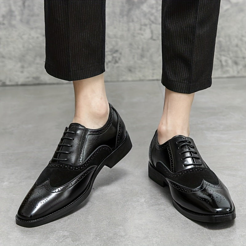 Men's Lace Up Business Shoes Low Top Classic for Many Occasions