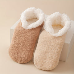Plush Ankle Socks Women's Stockings Soft & Warm Low Cut Hosiery