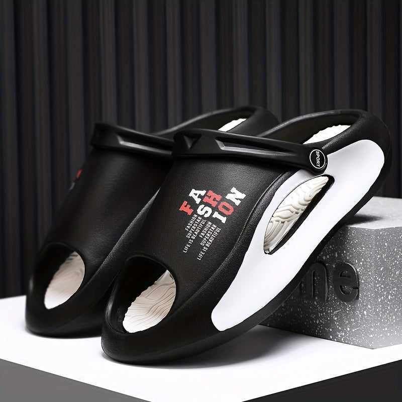 Men's Durable Pillow Sandals Non Slip Beach Shoes