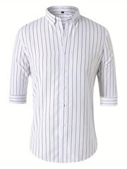 Men's Classic Button Up Shirt for Business