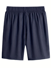Men's Quick Dry Comfy Shorts with Zipper Pockets
