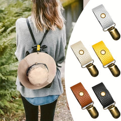 Minimalist Travel Hat Clip Lightweight Solid Hat Clip Reusable