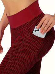 High Waist Tummy Control Yoga Pants Quick Dry Sports