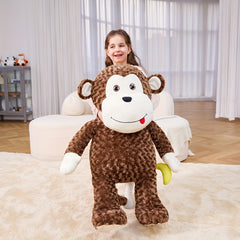 IKASA Giant Monkey Stuffed Animal Plush Toy Large Jumbo Soft Toys Huge Big Size