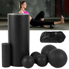 5pcs Yoga Massage Roller Set for Pilates Muscle Release
