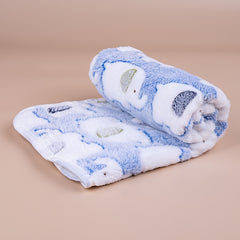 Cute Elephant Pet Blanket for Dogs & Cats, Cozy Winter Blanket for Extra Warmth