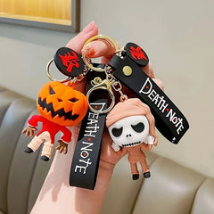 Pumpkin Doll Keychain Halloween Skull Jack Bag Pendant