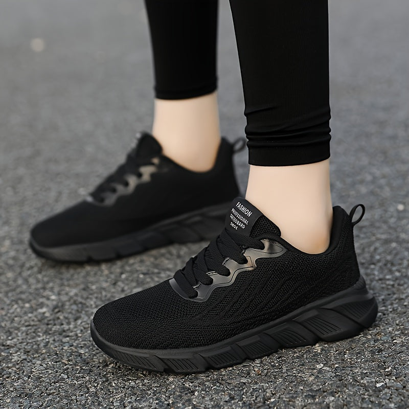 Women's Anti-Slip Athletic Running Shoes - Lightweight Outdoor Mesh Sneakers