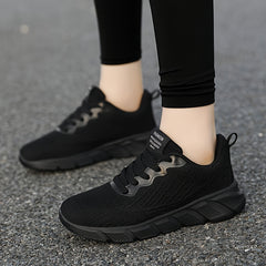 Women's Anti-Slip Athletic Running Shoes - Lightweight Outdoor Mesh Sneakers