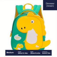 Kids Dinosaur Kindergarten Backpack Lightweight Breathable Boys Girls Travel Bag