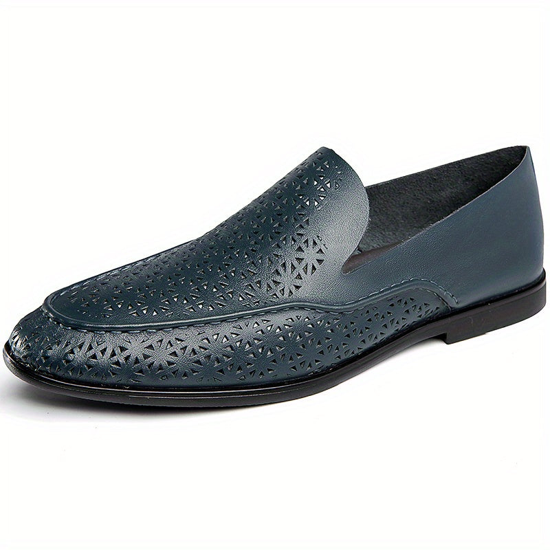 Men's Comfy Loafer Shoes Slip On with Ventilation Holes