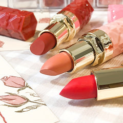 Matte Lipstick Waterproof Long Lasting Anti-Smudge Velvet Lipstick