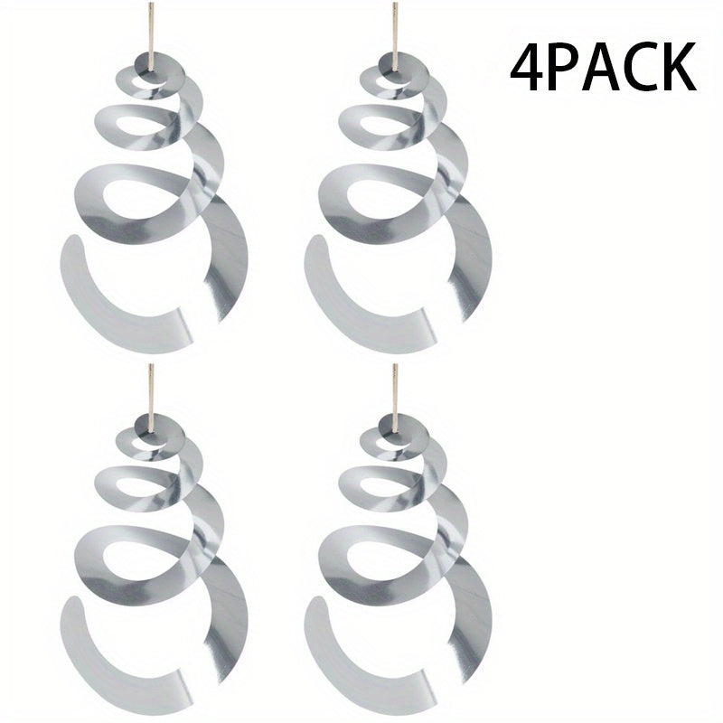 Bird Spiral Spinner Reflectors Decorative Bird Scare Device 10pcs