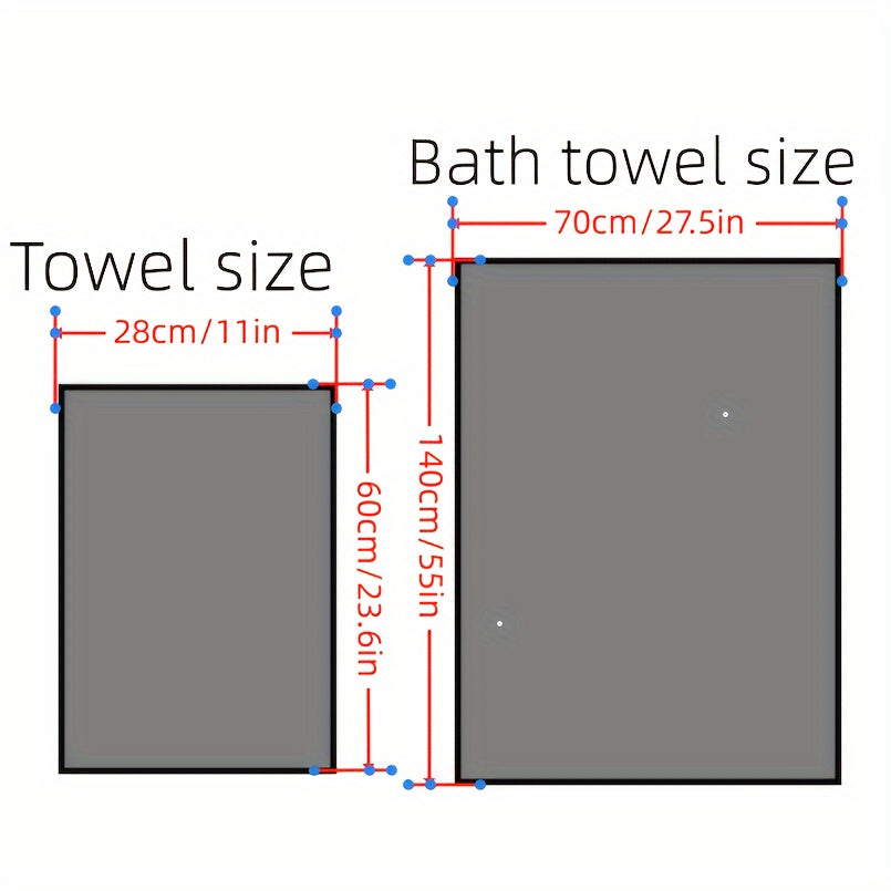 2pcs Outdoor Disposable Towels & Bath Towels Set for Camping & Travel