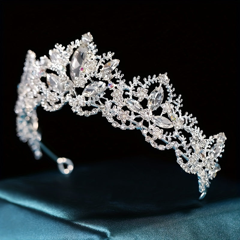 Crystal Rhinestone Bridal Crown Wedding Accessories