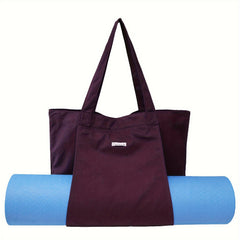 Large Capacity Yoga Mat Storage Bag Solid Handheld Sports Bag