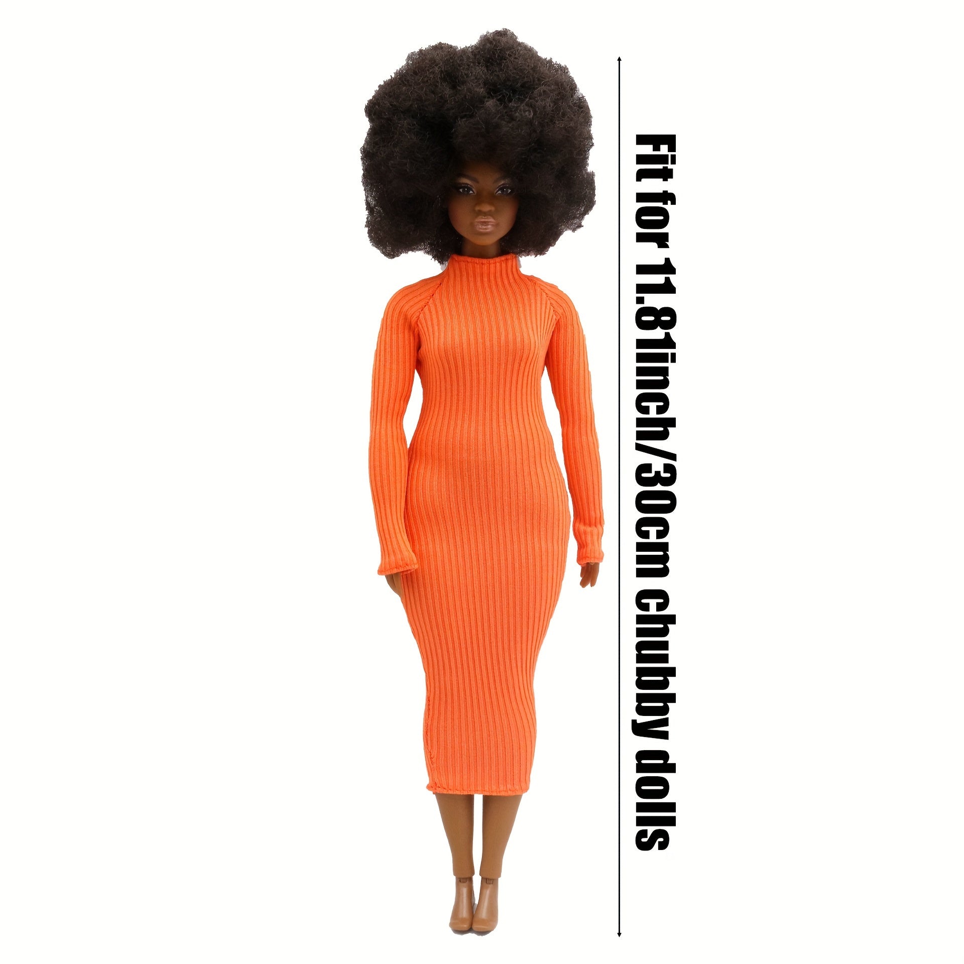 Chubby Doll Party Dress for 11.81-Inch Dolls