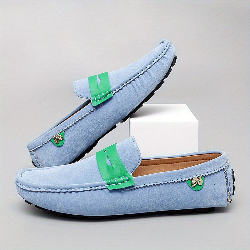 Men's Breathable Loafer Shoes Comfortable Non Slip Casual Shoes