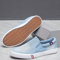 Men's Breathable Slip On Canvas Shoes for Walking