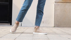 Wave Pattern Slip-on Casual Sneakers For Women