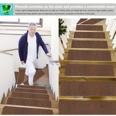 Non Slip Stair Rugs Soft Washable Stair Carpet Runner For Hall