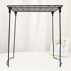 Iron Folding Storage Rack Cabinet Organizer Dormitory Storage Computer