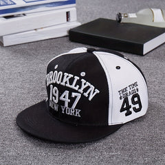 1947 Letter Baseball Cap Hip hop Sunshade Duck Tongue Hat