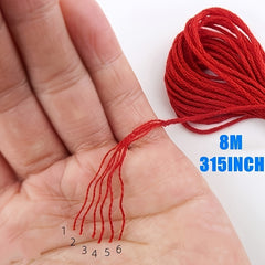 250 Colors Embroidery Thread Cross Stitch Floss Kit