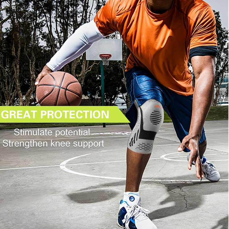 Adjustable Non-slip Compression Knee Sleeve Moisture Wicking Knee Sleeves