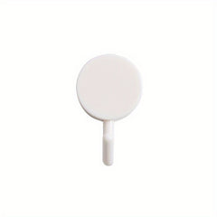 8pcs Non Marking Round Hooks for Wall Hanging and Bath Towels