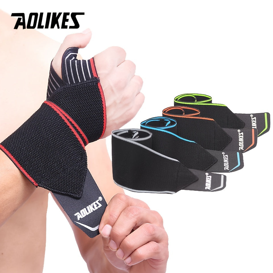 AOLIKES Fitness Wrist Wraps Weightlifting & Deadlifting