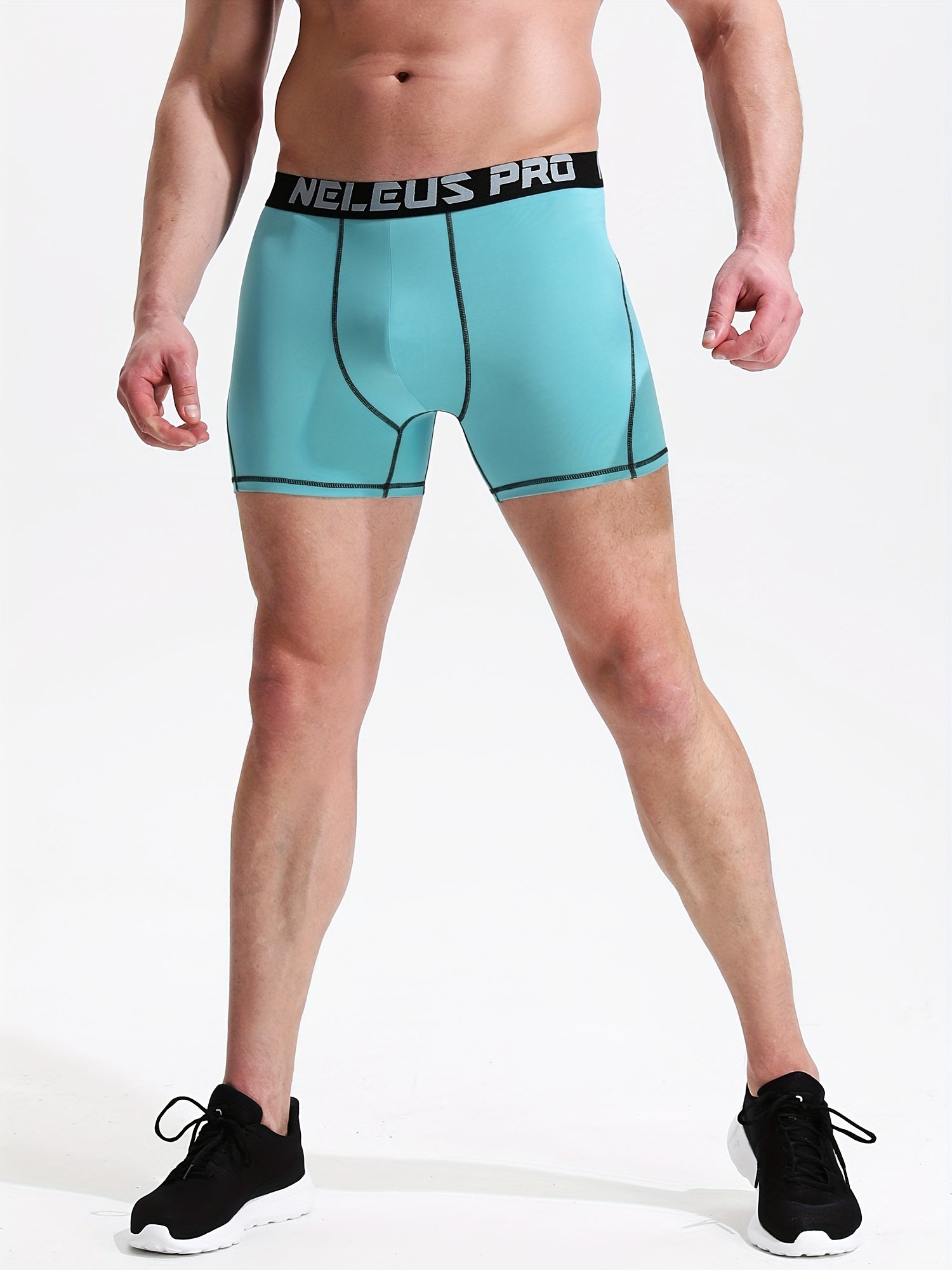 Men's Breathable Sports Shorts Quick Drying Compression Pants