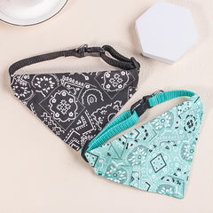 Floral Print Bandana for Small Pets Under 15lbs