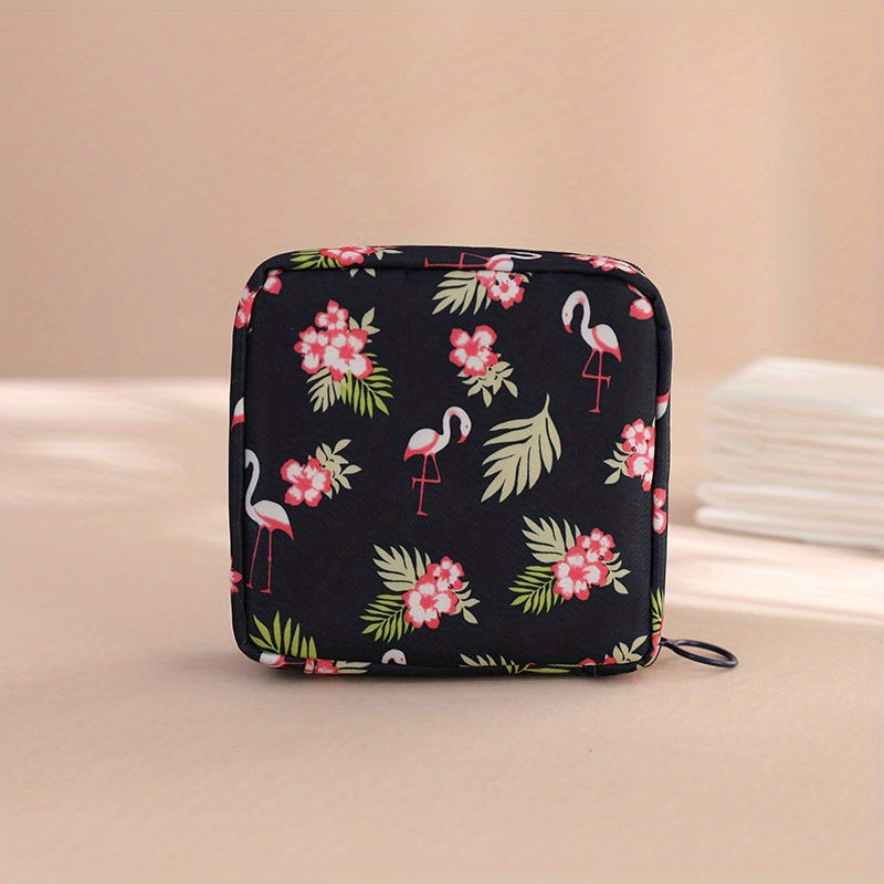 Large Capacity Sanitary Napkin Storage Bag Portable Aunt Towel Bag