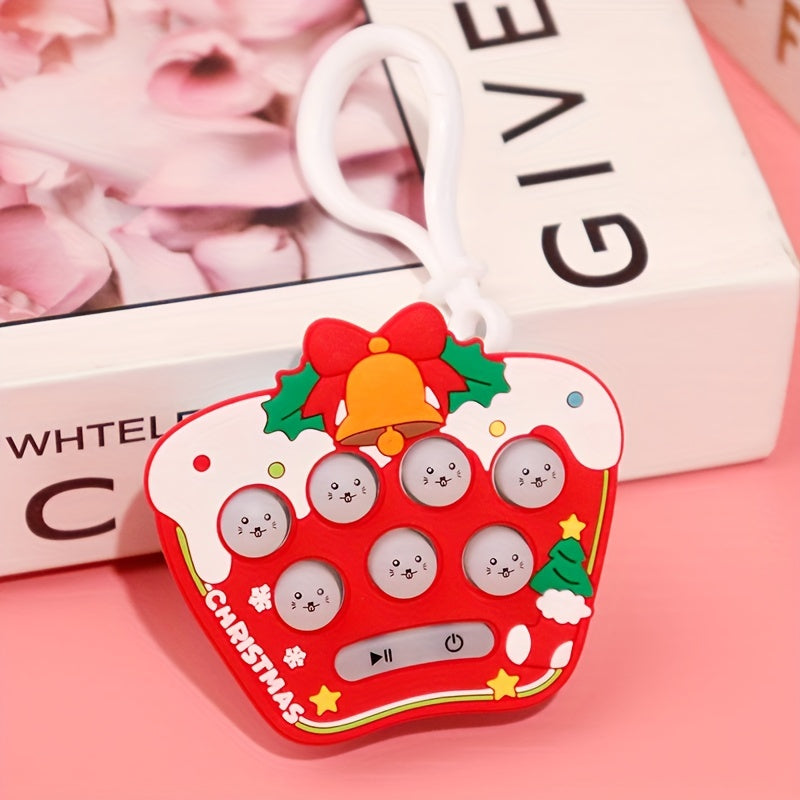 Christmas Mini Whack a mole Game Console Puzzle Decompression Bubble Fun