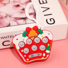 Christmas Mini Whack a mole Game Console Puzzle Decompression Bubble Fun