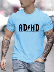 Men's Graphic T-shirt for Summer