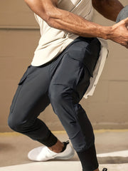 Men's Solid Joggers Outdoor Active Sweatpants
