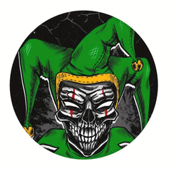 Green Devil Round Gaming Mouse Pad 20x20cm