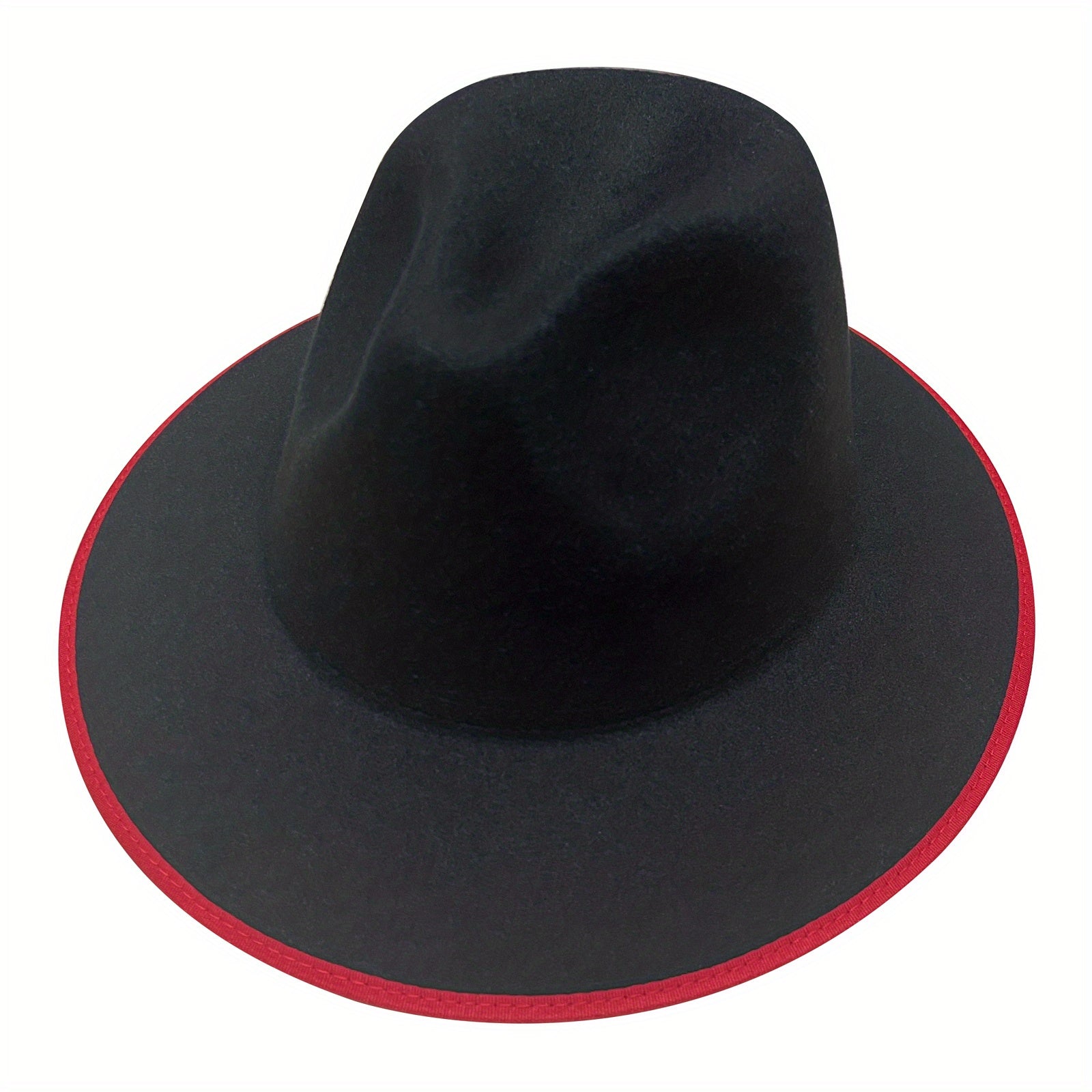 Men's Classic Trilby Fedora Hat Casual Jazz Cap